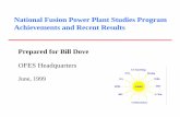 National Fusion Power Plant Studies Program Achievements and … · 2002-09-26 · Power Plant Studies Program Has Identified Key R&D Directions (selected physics areas) • Trade-off