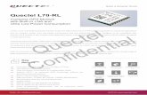 Quectel L70 RL · 2017-06-22 · Quectel L70-RL Compact GPS Module with Built-in LNA and Ultra Low Power Consumption Build a Smarter World L70-RL, a low cost ROM-based GPS module,