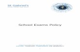 School Exams Policy€¦ · Exams Officer: ... o has overall responsibility for the school/college as an exams centre and advises on appeals and re-marks. o is responsible for reporting
