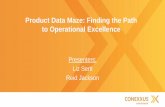 Product Data Maze: Finding the Path to Operational Excellence · • Leading industry initiatives in Apparel and General Merchandise, Foodservice, Healthcare, and Retail Grocery •