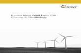 Rooley Moor Wind Farm EIA Chapter 9: Ornithology PROJECT TITLE · ornithology could be combined as a sub-set of the ecology chapter Birds are often the most significant ecological