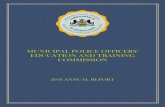 MUNICIPAL POLICE OFFICERS’ EDUCATION AND TRAINING … MPOETC...the PSP from the Governor's Office of General Counsel. The Commission office is located at 8002 Bretz Drive, Harrisburg,
