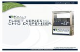 ©2015 Kraus Global Ltd. Fleet (High Style) CNG …krausglobal.com/wp-content/uploads/kraus-cng-fleet...Kraus’ Fleet CNG dispenser is available in a one, two, or three-line configuration.