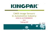 CMOS Image Sensors in Automotive IndustryCMOS Security Market Forecast (M unit) CMOS sensor sales for security systems and surveillance applications are expected to grow by a CAGR