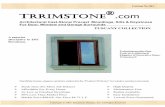 Architectural Cast-Stone/ Precast Mouldings, Sills ......Catalog No. 061 TUSCANY COLLECTION TRRIMSTONE ®.com Durability, beauty, elegance and price makes this the “Product Of Choice”