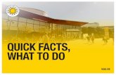 QUICK FACTS, WHAT TO DO - Karlstad University facts, what to do.pdf · you come to Sweden to work for less than 1 year and when you will not register but will pay taxes. You apply