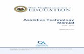Assistive Technology Manual · 2020-06-15 · How to Use Assistive Technology with Permissive Mode y Using Permissive Mode with Assistive Technology Permissive Mode is a TDS accommodation
