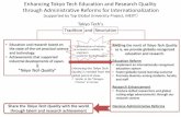 Enhancing Tokyo Tech Education and Research …...Enhancing Tokyo Tech Education and Research Quality through Administrative Reforms for Internationalization (supported by Top Global