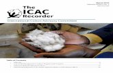 March 2019 Volume XXXVII, No. 1 The ICAC Files... · Key words: cotton, insecticides, IPM, externalities, sustainability, market failures Introduction Cotton is the world’s most