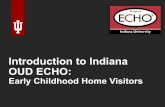 Early Childhood Home Visitors - Opioid ECHO to ECHO... · 2019-02-18 · practice care to underserved people all over the world.” Project ECHO® is a lifelong learning and guided