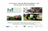 Costs and Benefits of Social Farming€¦ · cannot be spent farming (Hine et al., 2008; Di lacovo and O’onnor, 2009). In Ireland, care was traditionally provided within an institutional