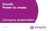 Evonik. Power to create....February 2016 | Evonik company presentation | Review 2015 & Agenda 2016 Page 10 Table of contents 1 Review 2015 & Agenda 2016 2 Evonik at a glance 3 Group