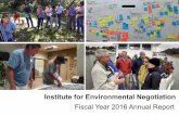 Institute for Environmental Negotiation · Leadership Institute The Virginia Natural Resources Leadership Institute (VNRLI) equips environmental leaders to address contentious natural