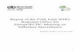 Report of the Fifth Joint WHO Regional Office for Europe ...€¦ · Executive summary The WHO Regional Office for Europe and the European Centre for Disease Prevention and Control