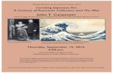 John T. Carpenter - School of Liberal Arts at Tulane University · 2018-01-11 · John T. Carpenter Mary Griggs Burke Curator of Japanese Art, The Metropolitan Museum of Art Thursday,