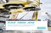Leaflet XAS 1800 JD8 air compressor John Deere engine · Actual free air delivery (Standard air) CFM* 1600 1800 Actual free air delivery (Aftercooled air)** CFM* 1550 1750 Working
