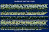 HINDU KANWAR PILGRIMAGE - "સુરતી ઉંધીયુ"...HINDU KANWAR PILGRIMAGE This pilgrimage is based on a belief that Rishi Parshuram had established shivalinga in Pura