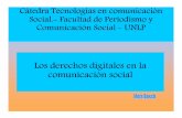 Facultad de Periodismo y Comunicación - UNLP - - Los derechos … · 2014-12-22 · •Web superficial: Datos no estructurados (texto e imágenes) navegable y accesible desde sus