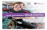VET IN SCHOOLS 2018 PATHWAY OPPORTUNITIES · MEA20415 Certificate II in Aeroskills ... education and training in Western Australia. We have hundreds of full-time and part-time nationally