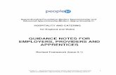 GUIDANCE NOTES FOR EMPLOYERS, PROVIDERS AND … · Apprenticeship/Modern Apprenticeship in Hospitality and Catering, Issue 9.1 4 Route G Award in Hospitality and Catering Principles