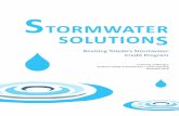STORMWATER SOLUTION Sgraham.umich.edu/media/files/SW_Solutions_FinalReport_1... · 2014-03-14 · Toledo’s Environmental Challenges Toledo’s Structural Challenges Stormwater Utilities