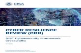 CYBER RESILIENCE REVIEW (CRR) · Cyber Resilience Review (CRR): NIST Cybersecurity Framework Crosswalks Cyber Resilience Review (CRR) to NIST Cybersecurity Framework (CSF) Crosswalk
