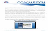 2015 Little League Baseball Coach Pitch Introduction · 2015 Little League Baseball® Coach Pitch Introduction The Little League ® Coach-Pitch Program was created to provide volunteer
