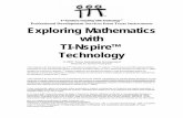 Professional Development Services from Texas Instruments ...maths.ecole.free.fr/tinspire/ExploringTINJune252007.pdf · Professional Development Services from Texas Instruments Exploring