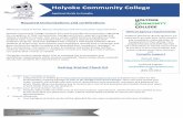 Holyoke Community College · Holyoke Community College students will need to provide documentation regarding the completion of their immunization, background check, required trainings
