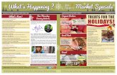 DECEMBER FLYER 2PG 72DPI 18'H - The Big Carrot Community ... · Foot Balm, Rejuvenating Mask, Cuticle Cream Skin care from Hawaii's rich beehive harvest! NOW SAVE 25% Sigrid Natural