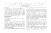 Ideas Mapping, Surface Computing and User Experience mapping, surfac… · the design, development and evaluation of a surface computing application that supports idea generation,