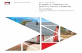 External Research Report Planning barriers for prefabricated … Planning... · 2019-07-04 · This research establishes that planning barriers for prefabricated housing exist in