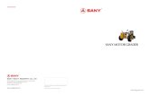 SANY MOTOR GRADER - Holman Brothersholman.co.ke/wp-content/uploads/2019/04/Sany-Brochure-Grader-ST… · SAG Series Motor Grader Standard and Optional Configurations Size Code Name