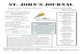 S. John’S Jornal Journal.pdfPAGE 2 ST. JOHN’S JOURNAL VOLUME 17 —ISSUE 2 Giving in Generosity Help us, Lord, to more fully embrace our identity as stewards, so we can live more