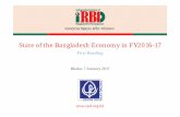State of the Bangladesh Economy in FY2016-17 · 2017-01-07 · UK Pound Sterling Indian Rupee Chinese Yuan 0.8 1.4 1.8 2.0 2.0 3.0 2.2 2.9 3.3 3.4 3.4 4.4 0.5 1.0 1.5 2.0 2.5 3.0
