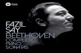 0190295380243 Warner Fazil Say Beethoven Piano …4 5 Piano Sonata No.6 in F Op.10 No.2 is one of the pieces highlighting a period in which Beethoven reinforced his creative prowess.