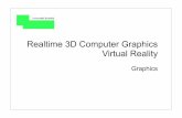 Realtime 3D Computer Graphics Virtual Reality€¦ · Realtime 3D Computer Graphics / Virtual Reality – WS 2006/2007 – Marc Erich Latoschik Real-time 3D-CG Goals • Generating