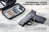 PERFORMANCE CENTER PORTED M&P® ™ ™ 9 SHIELD · 1-800-331-0852 • • nasdaq: aobc ® ® ™ ™ sku: 11869 • 9mm • tritium night sights 8 and 7 round magazines includes