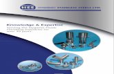 Knowledge & Expertise - Hygienic Stainless Steels · About our Hygienic Tube HSS stock a full range of hygienic tubes according to EN 10357/EN 10217-7 (formally DIN 11850) in 304
