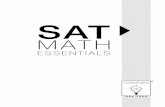 SAT Math Essentials - Xtreme · The SAT Reasoning Test is a standardized test developed by the Educational Testing Servic e for The College Board, an association of colleges and schools.