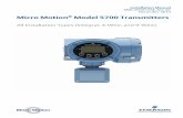 Micro Motion Model 5700 Transmitters December 2014 · Micro Motion recommends 8–10 inches (200–250 mm) clearance at the wiring access points. - Provides clear access for installing