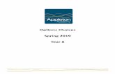 Options Choices Spring 2019 Year 8 - Appleton Academy...Combined Science Compulsory subject: Science is a compulsory element of KS4. These courses provide relevant and inspiring content