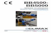 BB4500-BB5000 Operating Manual 92974€¦ · bb4500- bb5000 mÁquina taladradora manual de funcionamiento instrucciones originales n/p 92974-s junio 2019 revisión 1 bb4500 bb5000