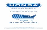 MADE IN THE USA...P3800X Handle Assembly, (Complete) HT0-P38 2X, 3X, 4X RIVETER 4807 - 2X Piston 4809 - 3X & 4X Piston. HONSA TOOL OPERATING INSTRUCTIONS/CAUTIONS -BEFORE PLACING THIS