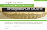 Goode Stone Supplies · Alphacam is one of the leading and most established suppliers of CAD CAM software for the stone industry. Alphacam Stone has been specifically developed to