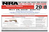ANNUAL FUNDRAISER BANQUET ON BEHALF OF THE NRA … · Diamondback DB10 Rifle .308 Win with NRA Seal and NRA Serialization 1 for $10 – 3 for $20 - 15-$100 Only 500 Tickets Sig Sauer