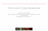 The Cosmic X-Ray Background - SLAC National Accelerator ...€¦ · Cosmic X-ray Background (CXB). (N.B. This was well in advance of the discovery of the Cosmic Microwave Background