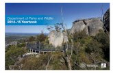 Department of Parks and Wildlife Yearbook 2014-15 · 2016-01-25 · 2 Department of Parks and Wildlife Yearbook 2014–15 Contents Acknowledgments Inside cover List of tables and
