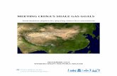 MEETING CHINA’S SHALE GAS GOALS - Center on Global ... Shale Gas... · The Chinese central government strongly supports shale gas production and incentivizes it with a number of