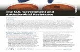The U.S. Government and · 2020-06-11 · infections. Multiple factors lead to antimicrobial resistance: overuse (i.e., prescribing antibiotics for conditions such as viral infections,